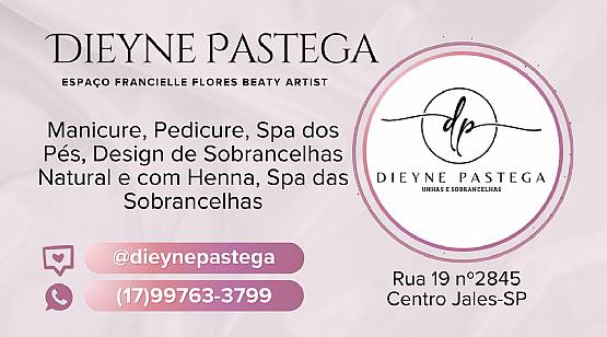 Dieyne Pastega Unhas e Sobrancelhas