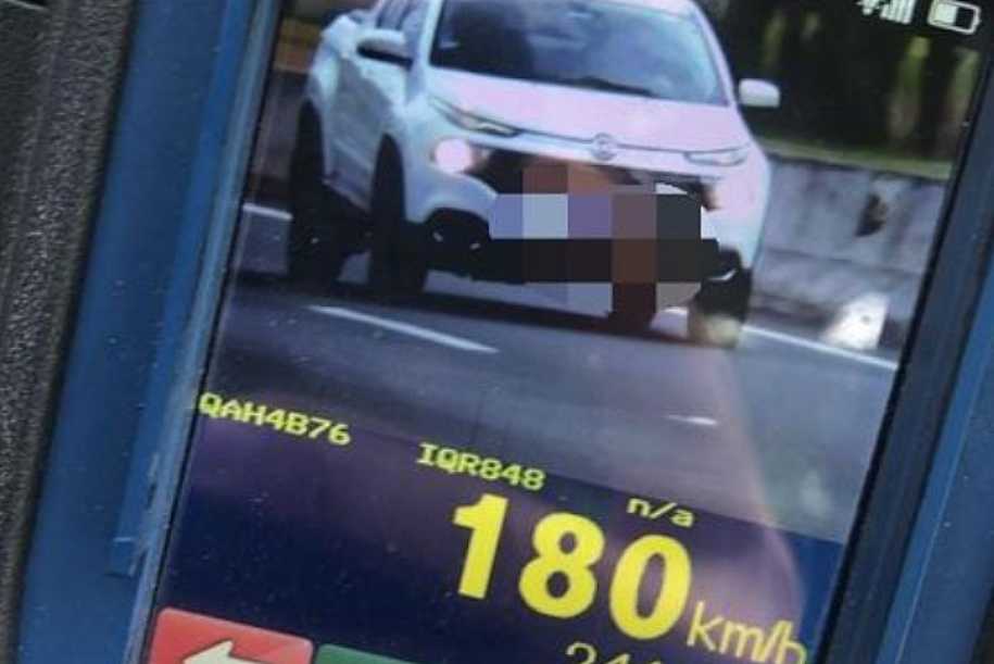 Polícia Rodoviária flagra veículo a 180 km/h em trecho urbano de Presidente Prudente