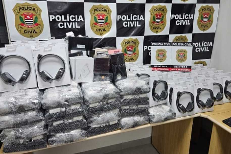 Polícia Civil apreende grande carga de produtos sem nota fiscal em Dracena