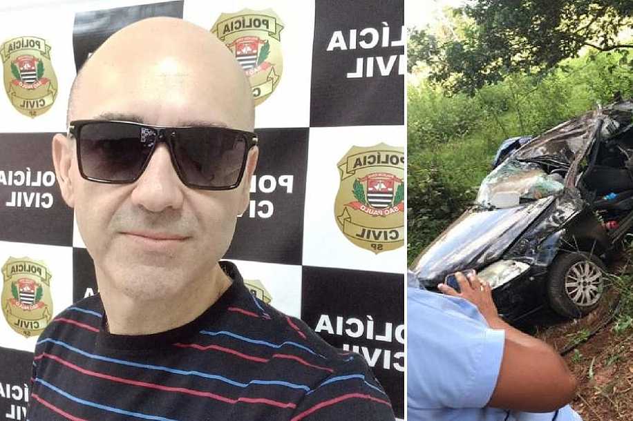 Delegado Jairo Pereira morre em acidente de carro na região de Rio Preto