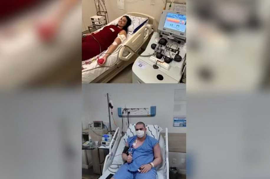 Jovem que recebeu medula óssea da prima após transplante lembra como descobriu leucemia há um ano