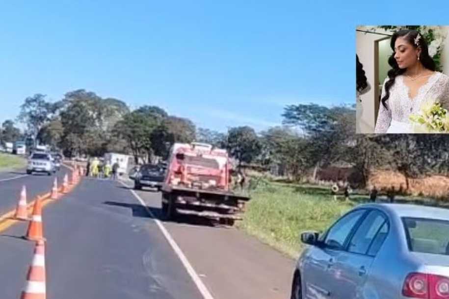 Fotógrafa de 24 anos morre em batida frontal entre carros na BR-153 em Onda Verde