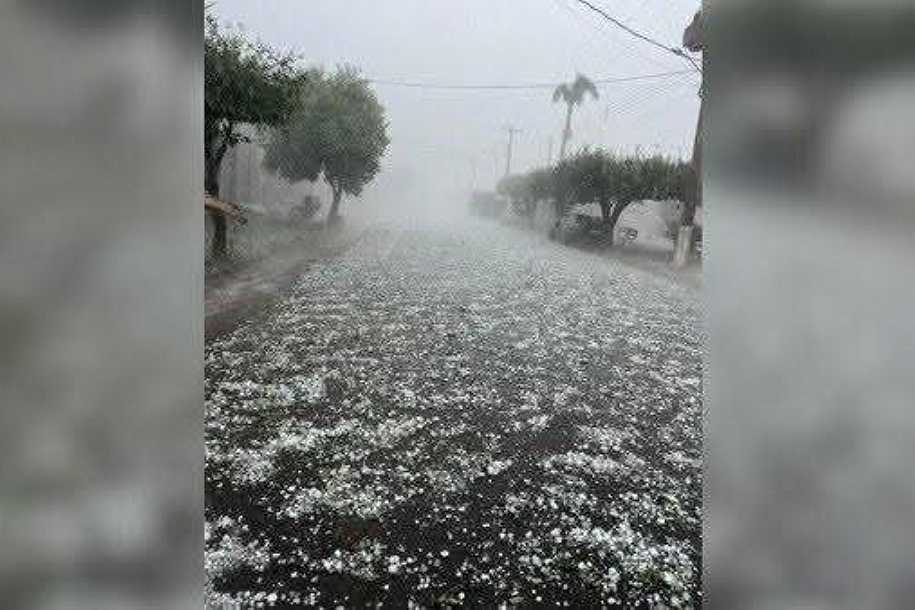Última chuva forte de granizo em Palmeira d´Oeste teria acontecido em 1987
