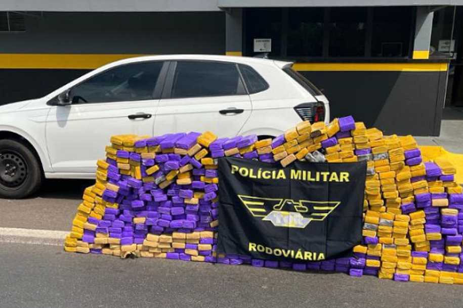 Adolescente é detido com quase 500 kg de maconha na região de Presidente Prudente