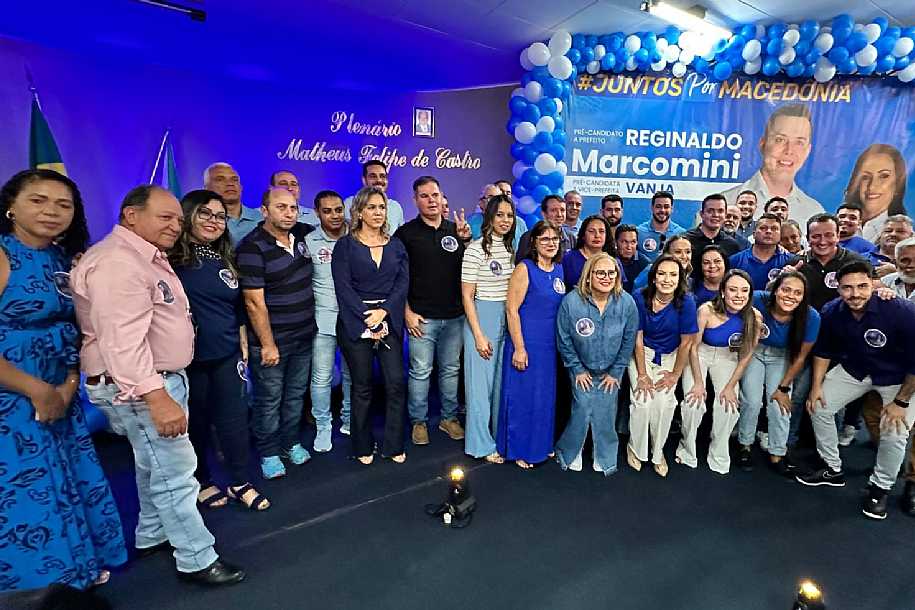 Macedônia Celebra Convenção Histórica com Aprovação de Reeleição de Reginaldo Marcomini e Vanja