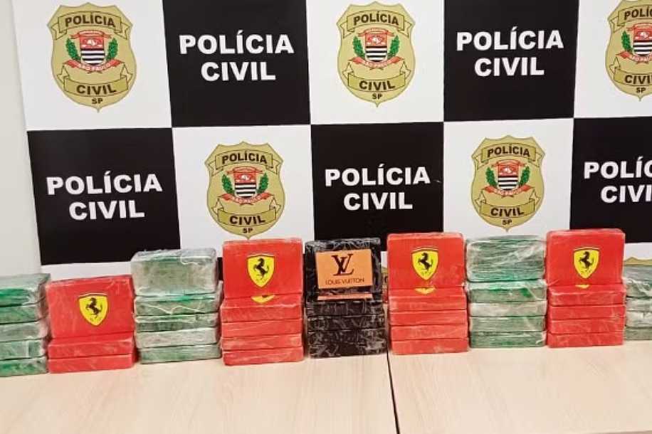 Polícia apreende 42 tabletes de drogas em buraco com piso falso em casa de Rio Preto