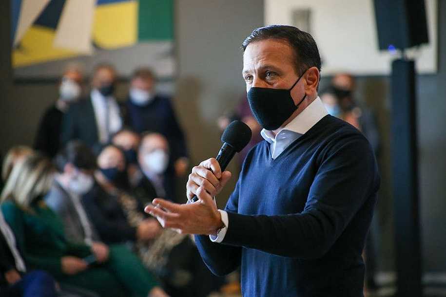 Doria vai reavaliar uso obrigatório de máscaras em São Paulo