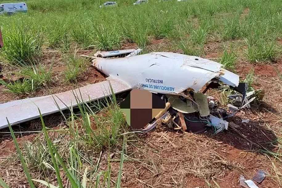 Piloto morre após queda de avião de pequeno porte no interior de São Paulo