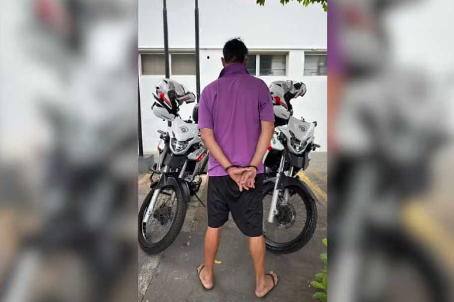 Homem é preso suspeito de agredir e causar queimaduras de segundo e terceiro graus na companheira