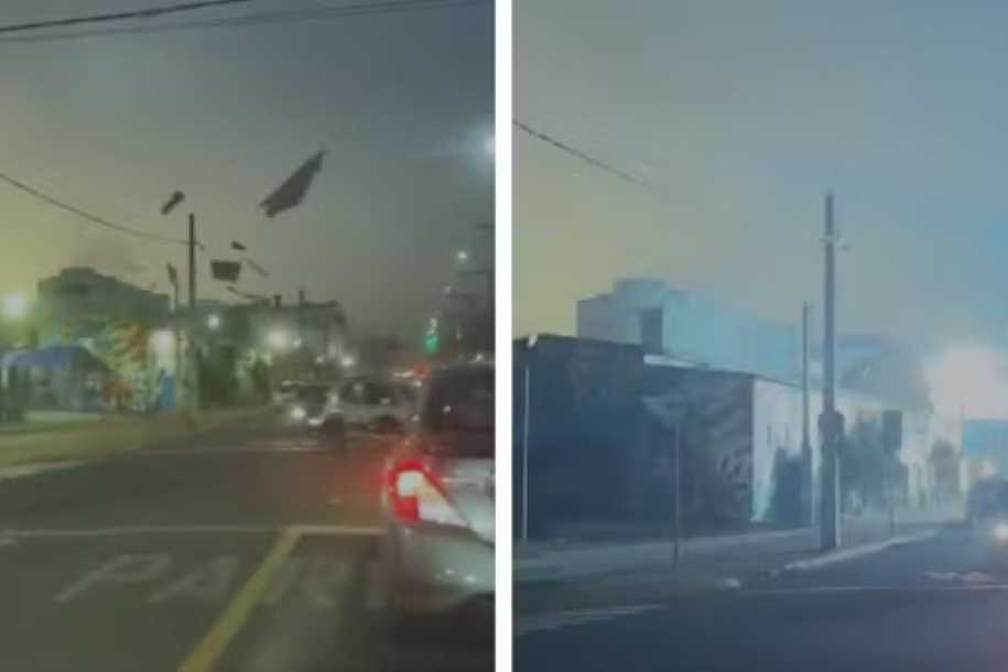 Chuva e ventos fortes causam quedas de árvores e estragos na região de Rio Preto no fim de semana