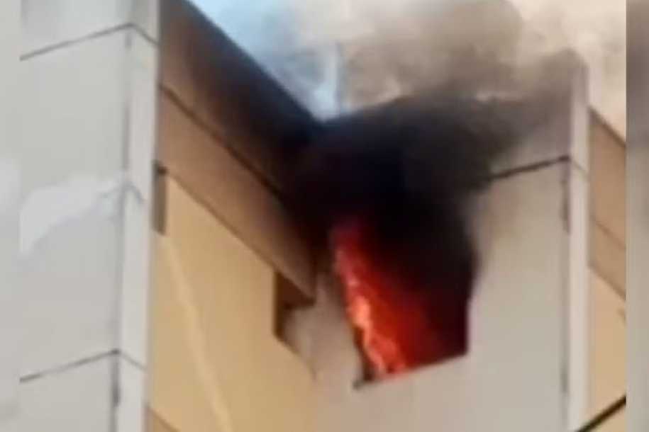 Incêndio em apartamento mobiliza bombeiros e deixa seis feridos em Rio Preto