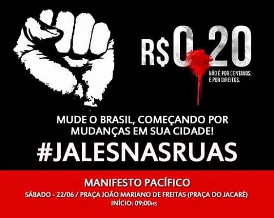 População agitará cidade em segundo manifesto