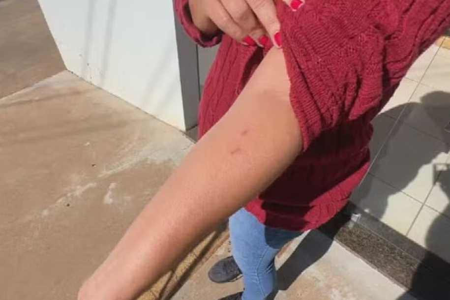 Professora tenta separar briga entre alunas e acaba agredida com puxões de cabelo em escola estadual