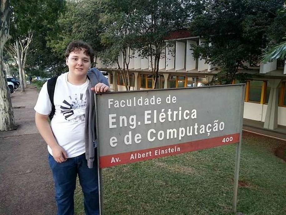 ´Não sou gênio, sou esforçado´, diz 1º lugar geral da Ufes aos 16 anos