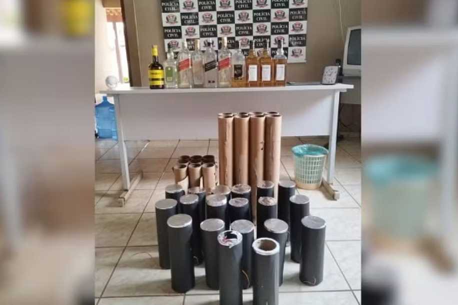 Bebidas alcoólicas são apreendidas por suspeita de falsificação no interior de SP