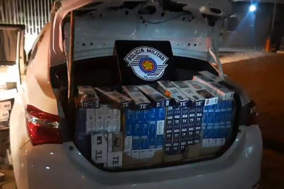 Polícia Militar Rodoviária apreende 250 mil maços de cigarros na região de Presidente Prudente