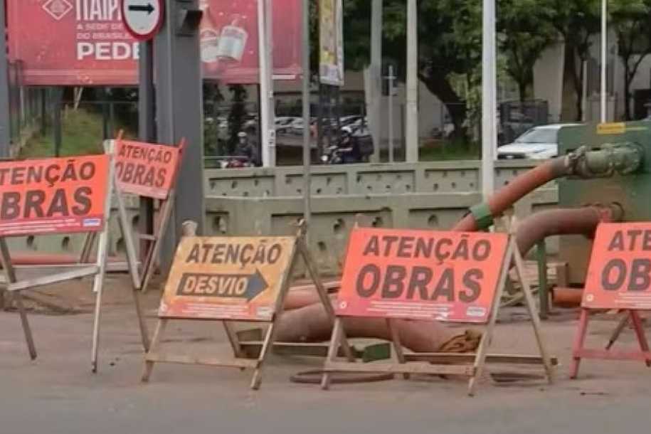 Trecho de avenida interditado para obras é liberado parcialmente em Rio Preto