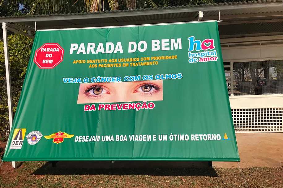 Pacientes e usuários da rodovia Dr. Euphly Jalles contam com a Parada do Bem