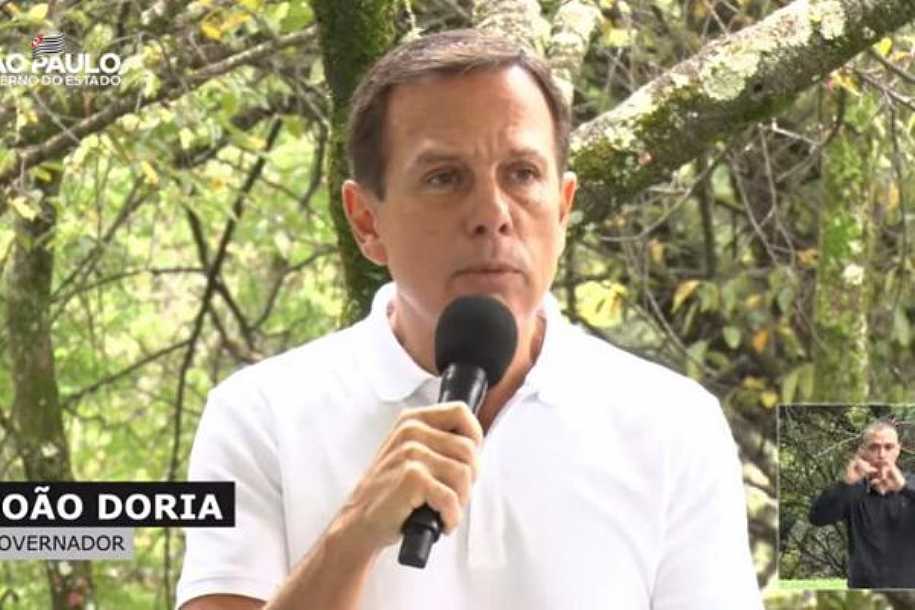 Doria anuncia aplicação da 4ª dose em idosos acima de 80 anos
