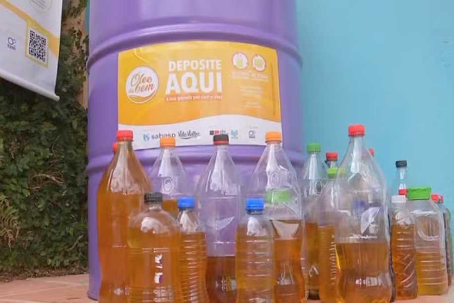 Dia da Reciclagem: projeto Óleo do Bem já arrecadou mais de 120 mil litros de óleo de cozinha em cidades no interior de SP