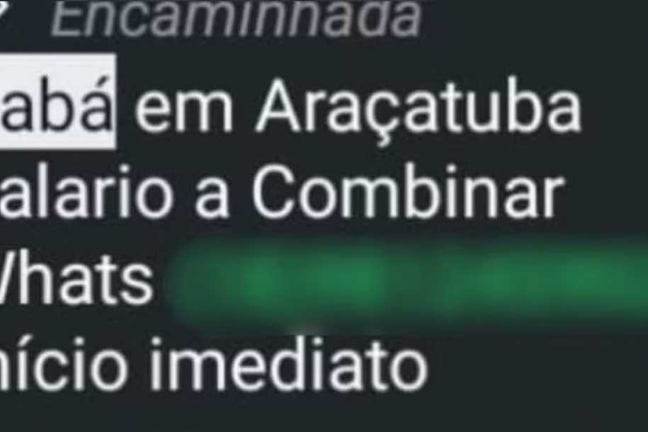 Jovem é abusada após ser atraída por falso anúncio de contratação de babá em Araçatuba