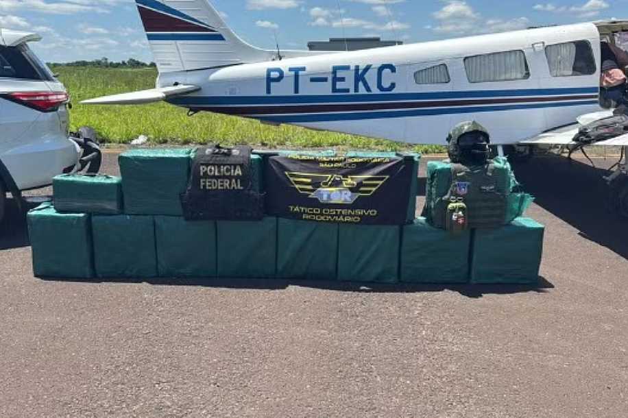 Piloto e copiloto presos suspeitos de transportar cocaína em avião passam por audiência de custódia