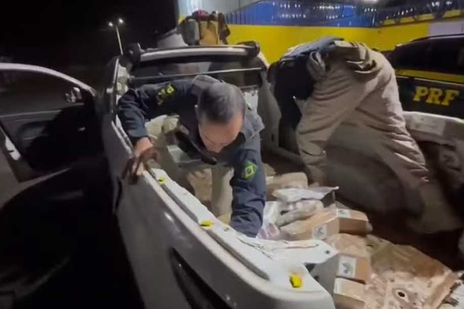 Homem é preso com mais de 80 kg de drogas em rodovia de Rio Preto