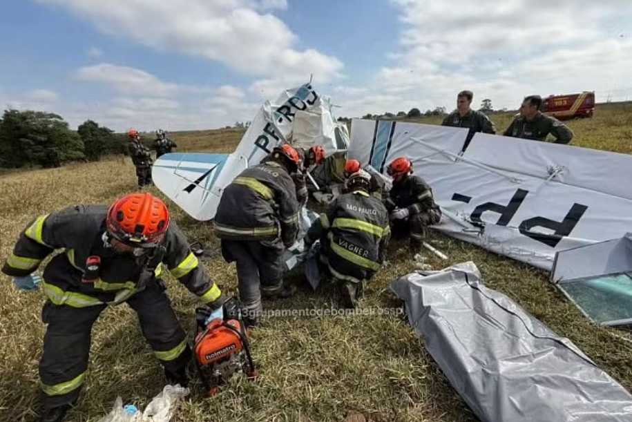 Relatório do Cenipa diz que avião de instrução fez manobra em baixa altitude antes de acidente fatal em Rio Preto