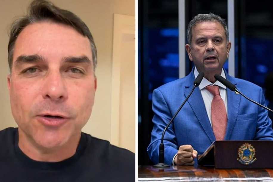 Flávio e Marinho criticam restrições de Moraes a Bolsonaro
