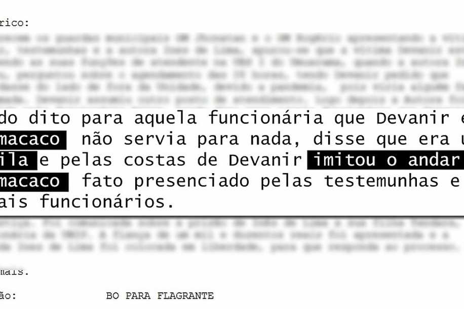 Mulher é presa após chamar atendente de unidade de saúde de gorila e imitar macaco