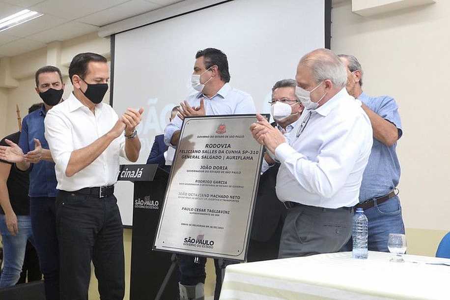 Governo inaugura trecho da SP-310 com investimentos de R$ 99,5 milhões em Araçatuba