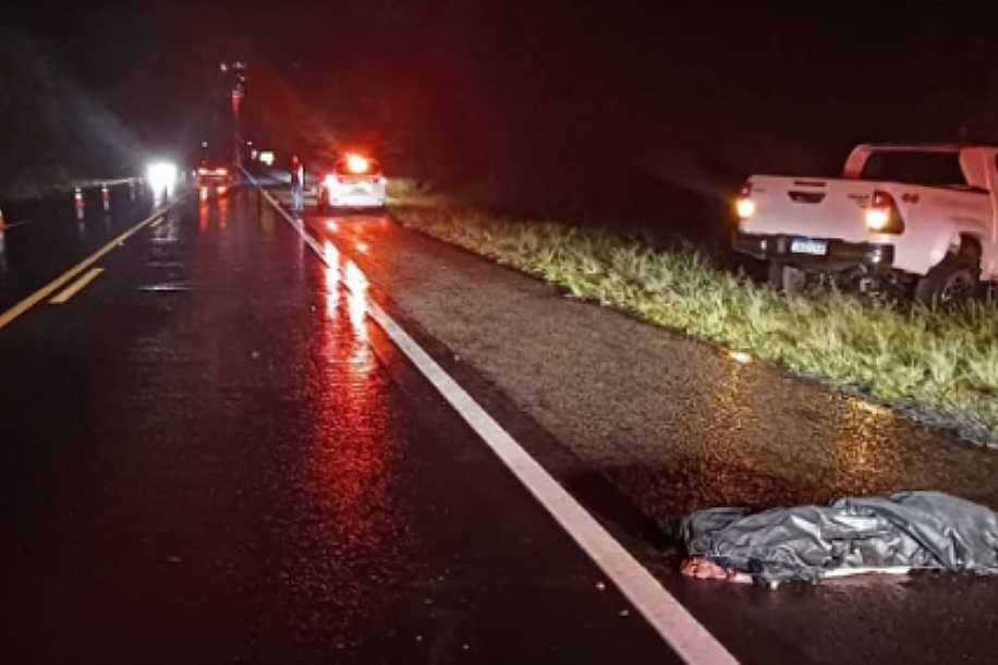 Idoso de 85 anos morre atropelado em rodovia na região de Presidente Prudente