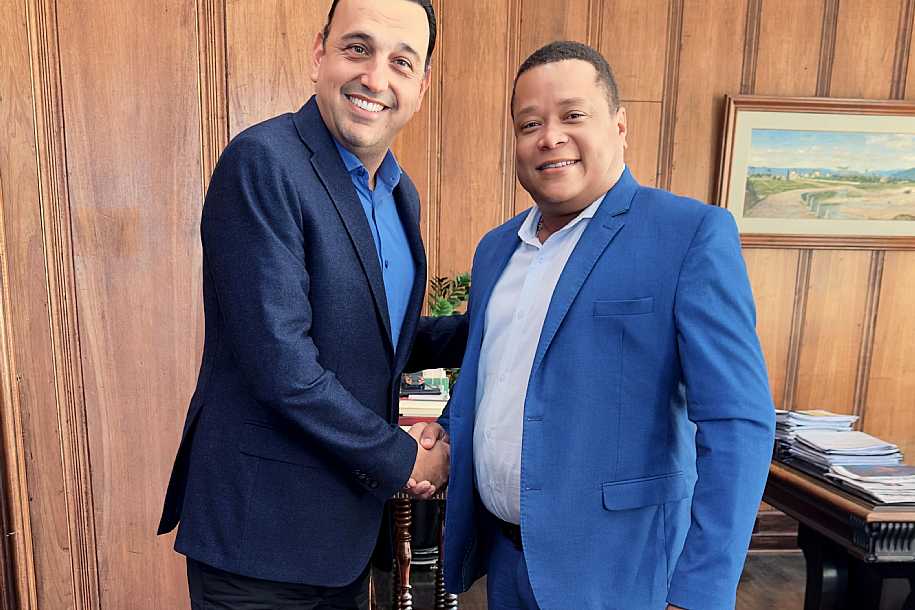 Líder Comunitário Cleber Rocha se Reúne com o Vice-Governador do Estado de São Paulo, Felício Ramuth