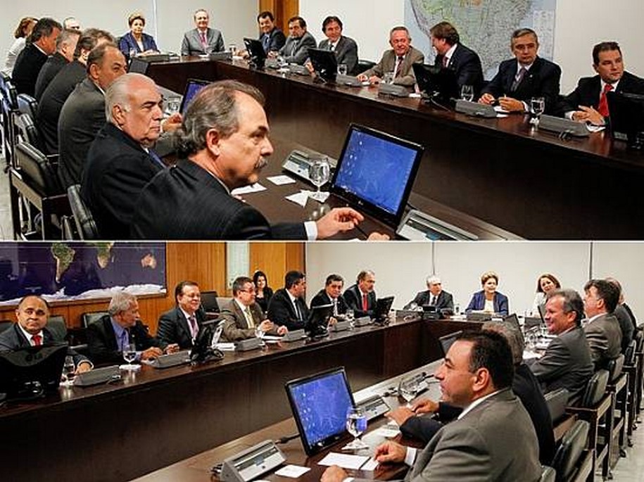Após 6 horas de reunião com Dilma, base diz que apoiará plebiscito