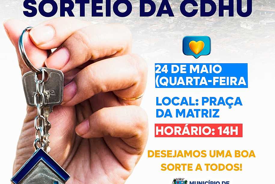 Prefeitura de Macedônia e CDHU realizam sorteio de 75 casas