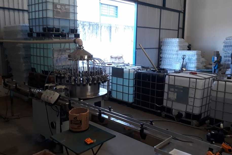 Polícia Federal fecha fábrica clandestina de álcool em gel em Catanduva