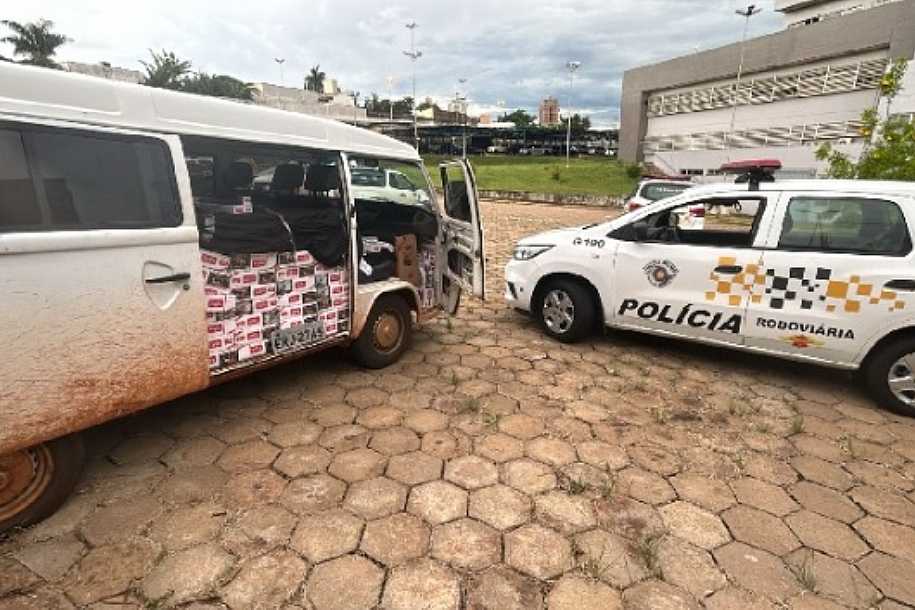 Homem é preso por contrabando de cigarros em Pirapozinho (SP)