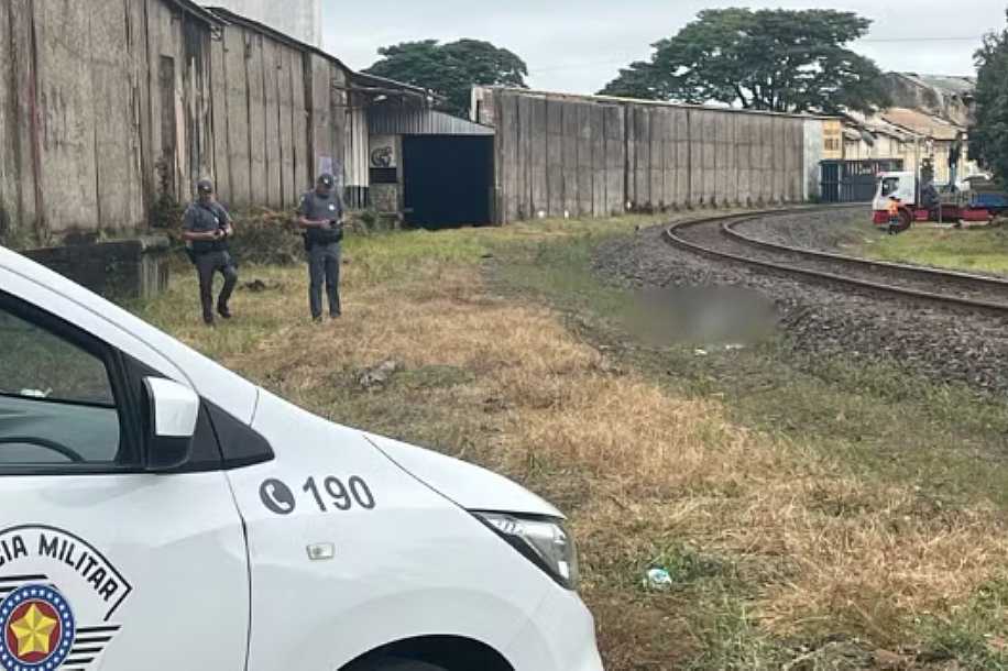 Homem é encontrado morto com sinais de esfaqueamento próximo à linha do trem em Mirassol