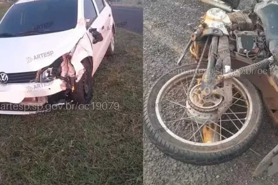 Motorista dorme ao volante e mata motociclista na Rodovia Washington Luís