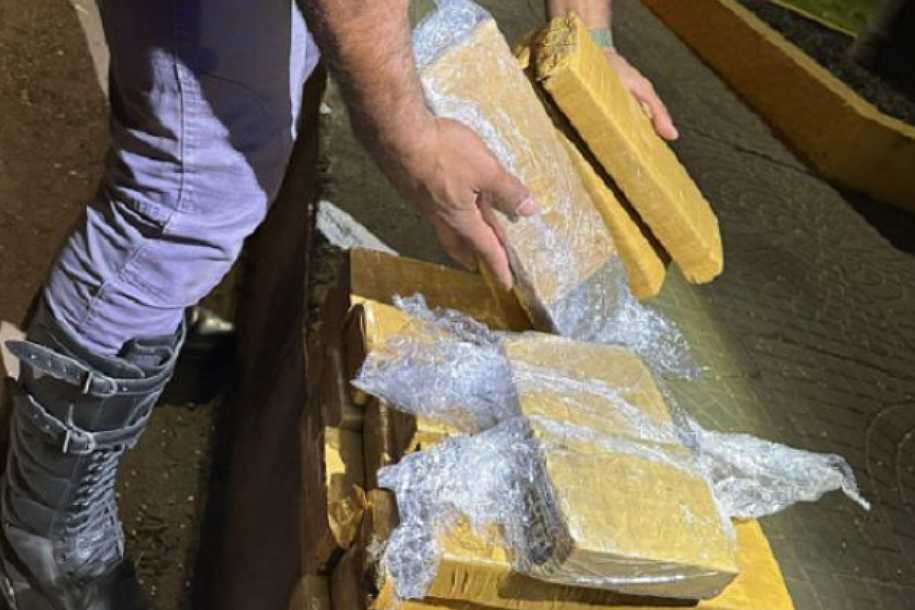 Polícia Rodoviária apreende quase 20 kg de maconha em Presidente Epitácio
