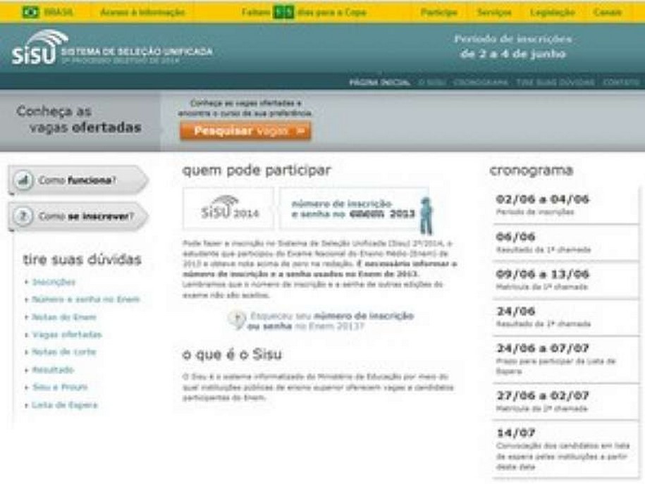 Sisu já passa de 1 milhão de inscritos a poucas horas do fim do prazo