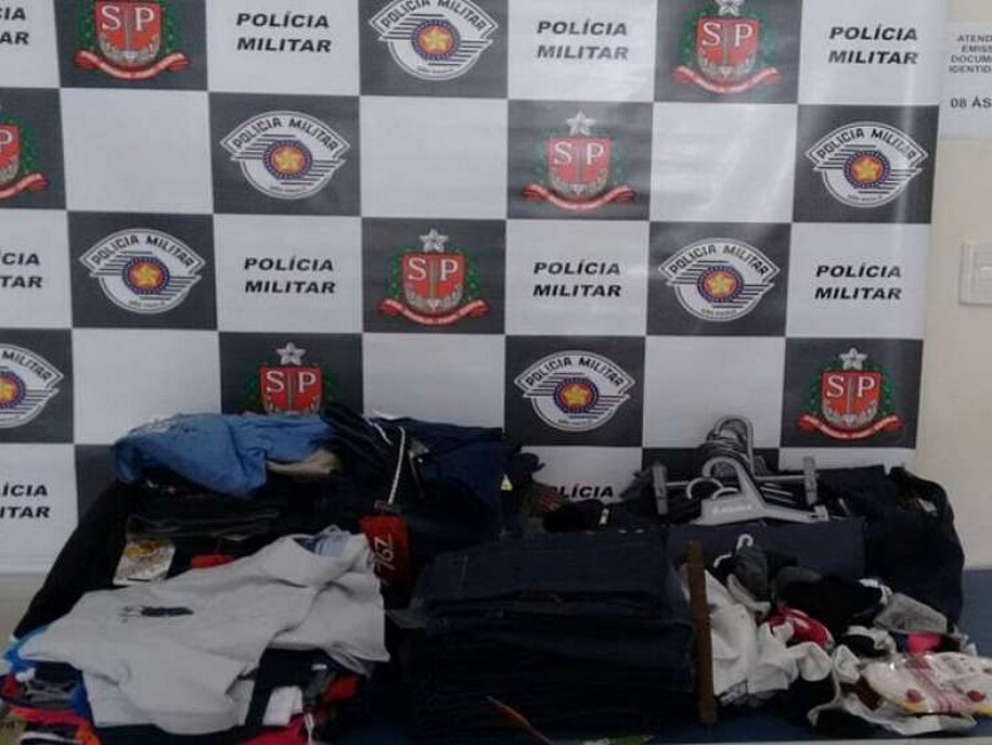 Mãe e filho são presos após furtarem loja de roupas em Auriflama, SP