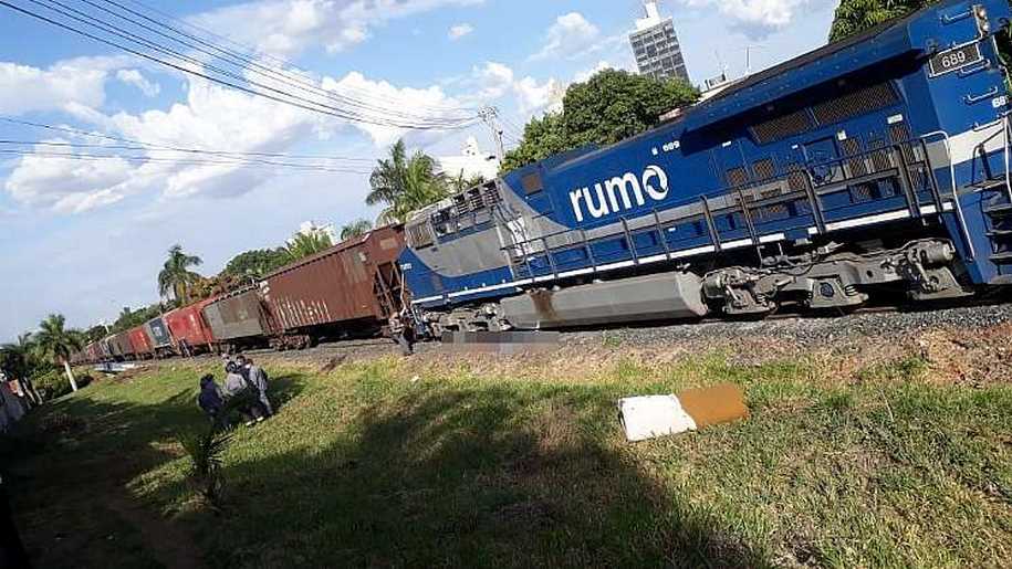 Homem morre após ser atropelado por trem em Jales 