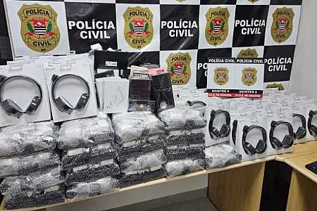Polícia Civil apreende grande carga de produtos sem nota fiscal em Dracena
