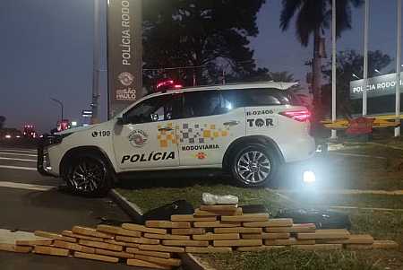 Mulher é presa por tráfico de drogas em rodovia de Araçatuba