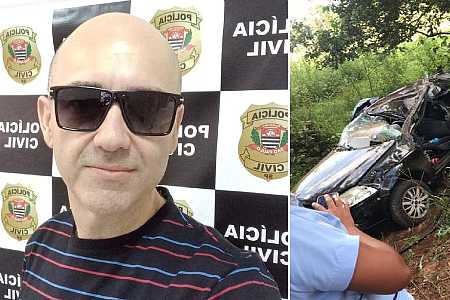 Delegado Jairo Pereira morre em acidente de carro na região de Rio Preto