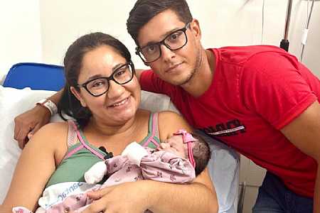 Três bebês nasceram na Santa Casa de Votuporanga no dia 29 de fevereiro