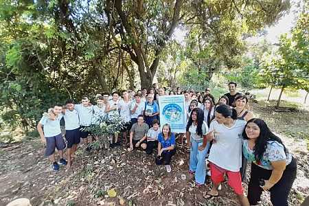 Dia Mundial do Meio Ambiente: alunos de escola pública instalam colmeia às margens de córrego em Rio Preto