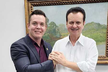Secretário de Governo e Presidente Nacional do PSD, Gilberto Kassab, visita Macedônia em apoio à reeleição de Reginaldo Marcomini