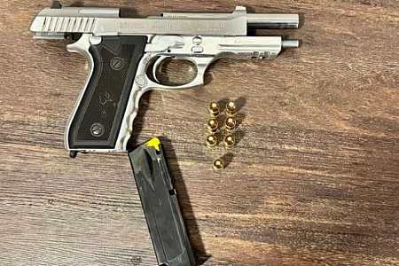 PM prende agressor que ameaçava ex-namorada com arma de fogo em Sebastianópolis do Sul